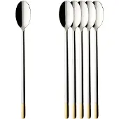 Villeroy & Boch Esslöffel "Latte-Macchiato-Löffel Ella 19,8 cm 6er Set edelstahl" Spülmaschinenfest