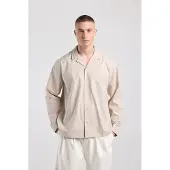 America Today Henry Beige Größe: XL | Longsleeves Outlet | Herren | Braun