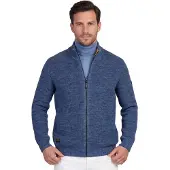 Camel active Kernige Strickjacke aus Baumwollgemisch in Tintenblau | Gr.: 4XL