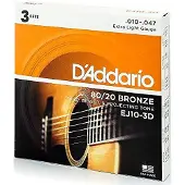 D'Addario EJ10-3D