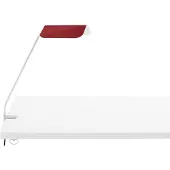 HAY Klemmleuchte Apex, rot, für Arbeitszimmer / Büro, Metall, Design, Klemmleuchte