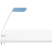 HAY Klemmleuchte Apex, blau, für Arbeitszimmer / Büro, Metall, Design, Klemmleuchte