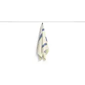 HAY - Gestreiftes Badetuch - W70 x L140 cm - Staubiges Blau
