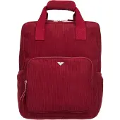 Roxy Daypack "Wave Whisper Cord 13L", Damen, rot (beet rot), Kunstfaser, Rucksäcke Daypack