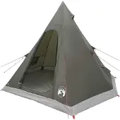vidaXL Tipi Tent Water-Resistant 3 Personen Olivegrün