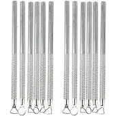 Jojomino Set 12 Stueck Aluminium Sandplatz Bildhauerei Werkzeuge