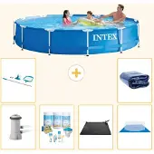 Intex Frame Pool Rund - 366x76 cm - 7-teilig S20477