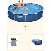 Bestway Steel Pro Rund - 366x76 cm - 3-teilig S22308