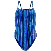 Speedo Printed Web Back Badeanzug