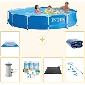 Intex Frame Pool Rund - 366x76 cm - 7-teilig S20478
