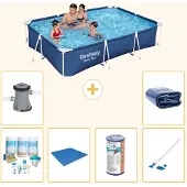 Bestway Steel Pro Rechteckig - 300x201x66 cm - 7-teilig S22254