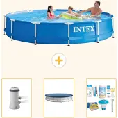 Intex Frame Pool Rund - 366x76 cm - 4-teilig S22466