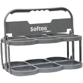 Softee Faltbarer Träger Deluxe Zum 6 Flaschen One Size Blue