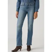 Levi's Bootcut-Jeans "315 Shaping Boot", Damen, Gr. 26, Länge 32, camp denim, Denim/Jeans, Obermaterial: 80% Baumwolle, 19% Polyester, 1% Elasthan, lang, Jeans Bootcut-Jeans