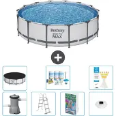 Bestway Steel Pro MAX Rund - 427x122 cm - 6-teilig S576