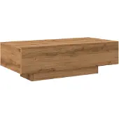 vidaXL Couchtisch Artisan-Eiche 100x49,5x31 cm Holzwerkstoff