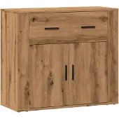 vidaXL Sideboard Artisan-Eiche 80x33x70 cm Holzwerkstoff