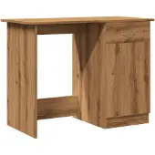 vidaXL Schreibtisch Artisan-Eiche 100x50x76 cm Holzwerkstoff