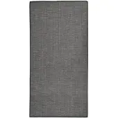 vidaXL Outdoor-Teppich Flachgewebe 100x200 cm Grau