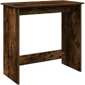 vidaXL Schreibtisch Räuchereiche 80x40x75 cm Holzwerkstoff