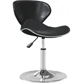 vidaXL Barhocker Schwarz Kunstleder