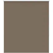 vidaXL Verdunkelungsrollo Kaffeebraun 130x130cm Stoffbreite 126,6cm