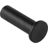 Technik Team Mantelhaken Erato Ø 22 mm Tiefe 49 mm Messing Schwarz Matt