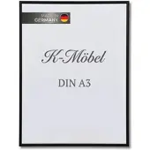K-Möbel Aluminium Bilderrahmen DIN A3