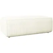 Vente-unique Sitzhocker Amelia Weiß 102 cm