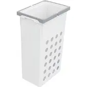 Vauth-Sagel Wäschesammler Wash 32, Wäschekorb 230x550x340 mm Kunststoff Weiß