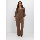 Aaiko Damen Jumpsuits Vion Vis 147 - Bruin - Größe XL