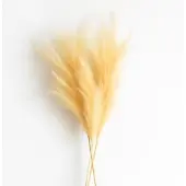 Layba Künstliches Pampasgras (100 cm) – 3er Set in Creme - Beige