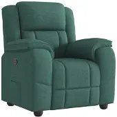 vidaXL Relaxsessel Dunkelgrün Stoff
