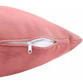 vidaXL Kissenbezug 6 pcs HEERLEN Rosa 50 x 75 cm Samt
