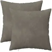 vidaXL Kissenbezug 2 pcs HEERLEN Hellgrau 40 x 40 cm Samt