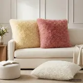 vidaXL Kissenbezug 6 pcs HEERLEN Creme 65 x 65 cm PV Fleece