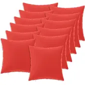 vidaXL Kissenbezug 12 pcs HEERLEN Rot 40 x 40 cm Polyester