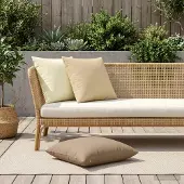 vidaXL Kissenbezug 6 stk. HEERLEN Taupe 60 x 60 cm Polyester