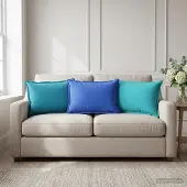 vidaXL Kissenbezug 6 stk. HOUTEN Königsblau 30 x 50 cm Polyester