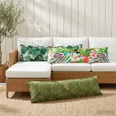 vidaXL Kissenbezug 2 stk. HOUTEN Mehrfarbig 40 x 145 cm Polyester