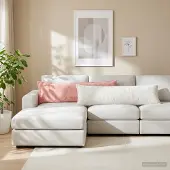 vidaXL Kissenbezug HOUTEN Rosa 40 x 145 cm Faux Kaninchenfell