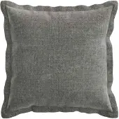 vidaXL Kissenbezug 12 stk. HOUTEN Dunkelgrau 50 x 50 cm Chenille-Stoff