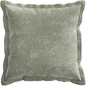 vidaXL Kissenbezug 2 stk. HOUTEN Grün 50 x 50 cm Chenille-Stoff