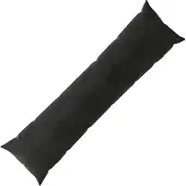 vidaXL Kissenbezug HEERLEN Schwarz 40 x 145 cm Samt