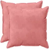 vidaXL Kissenbezug 2 pcs HOUTEN Rosa 70 x 70 cm Samt