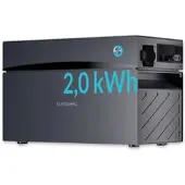 Mas SUNSHARE Glory 2 kWh Balkonkraftwerk-Speicher, Hybrid-Wechselrichter, Notstrom, App, IP65, Dual-MPPT
