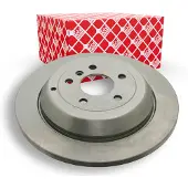 FEBI BILSTEIN Bremsscheibe 24747 hinten, voll, 1 Stück