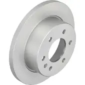 Delphi Bremsscheiben BG5085C hinten, voll, 2 Stück