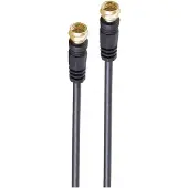 Shiverpeaks BS80097-G-128CP-S Koaxialkabel 7,5 m F Schwarz