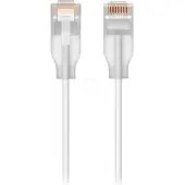 Ubiquiti UACC-Cable-Patch-EL-8M-W, 8 m, Cat6, RJ-45, RJ-45, Durchscheinend, Weiß